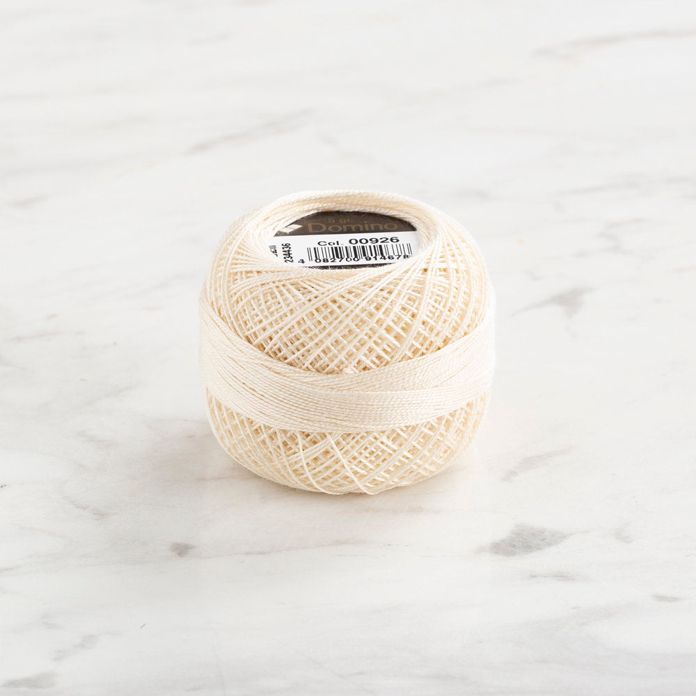 Domino Koton Perle 5gr Krem No:12 Nakış İpliği - 4590012-926